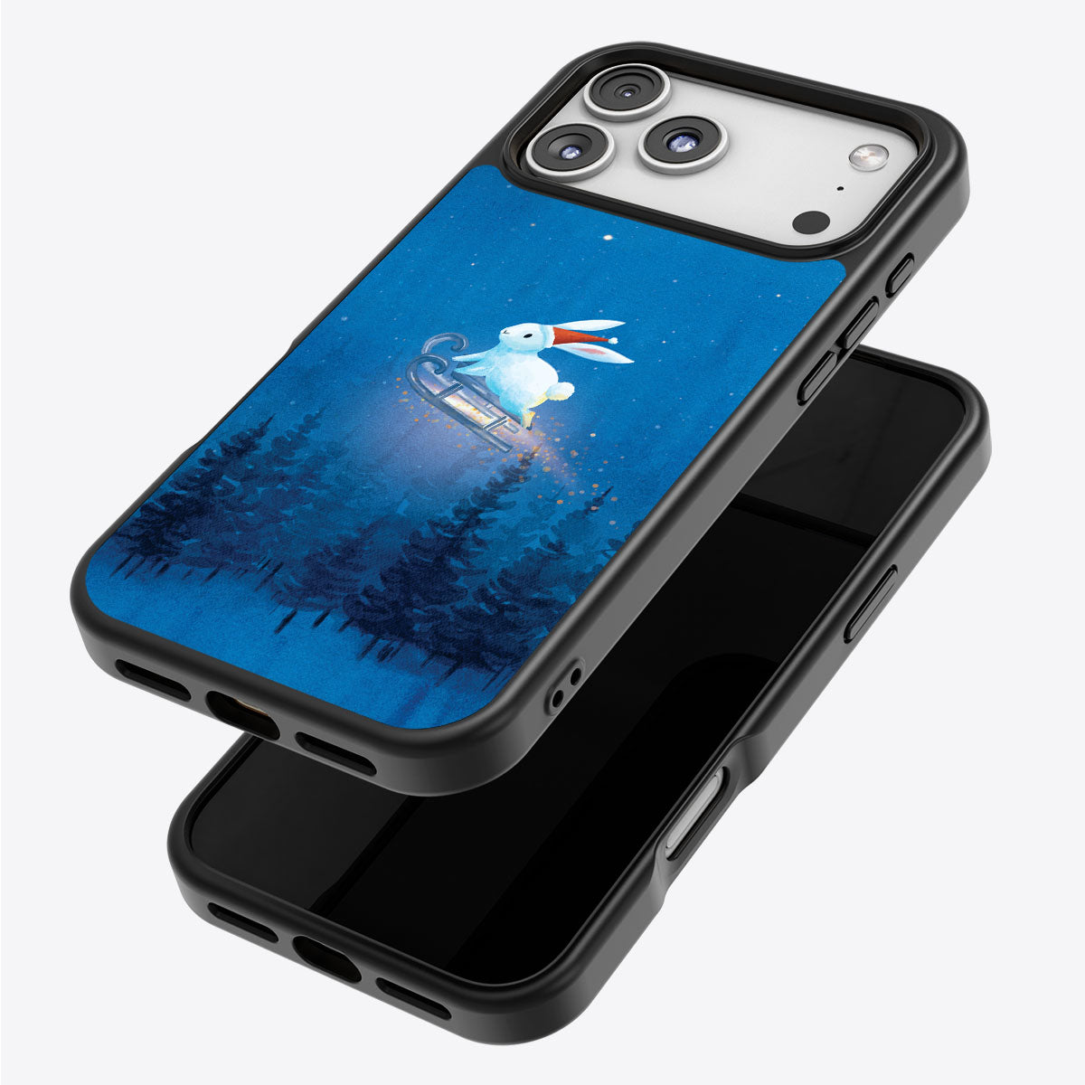 Santa Bunny - iPhone 17 Pro Max Case #case type_core (magsafe), #case type_core (non magsafe)