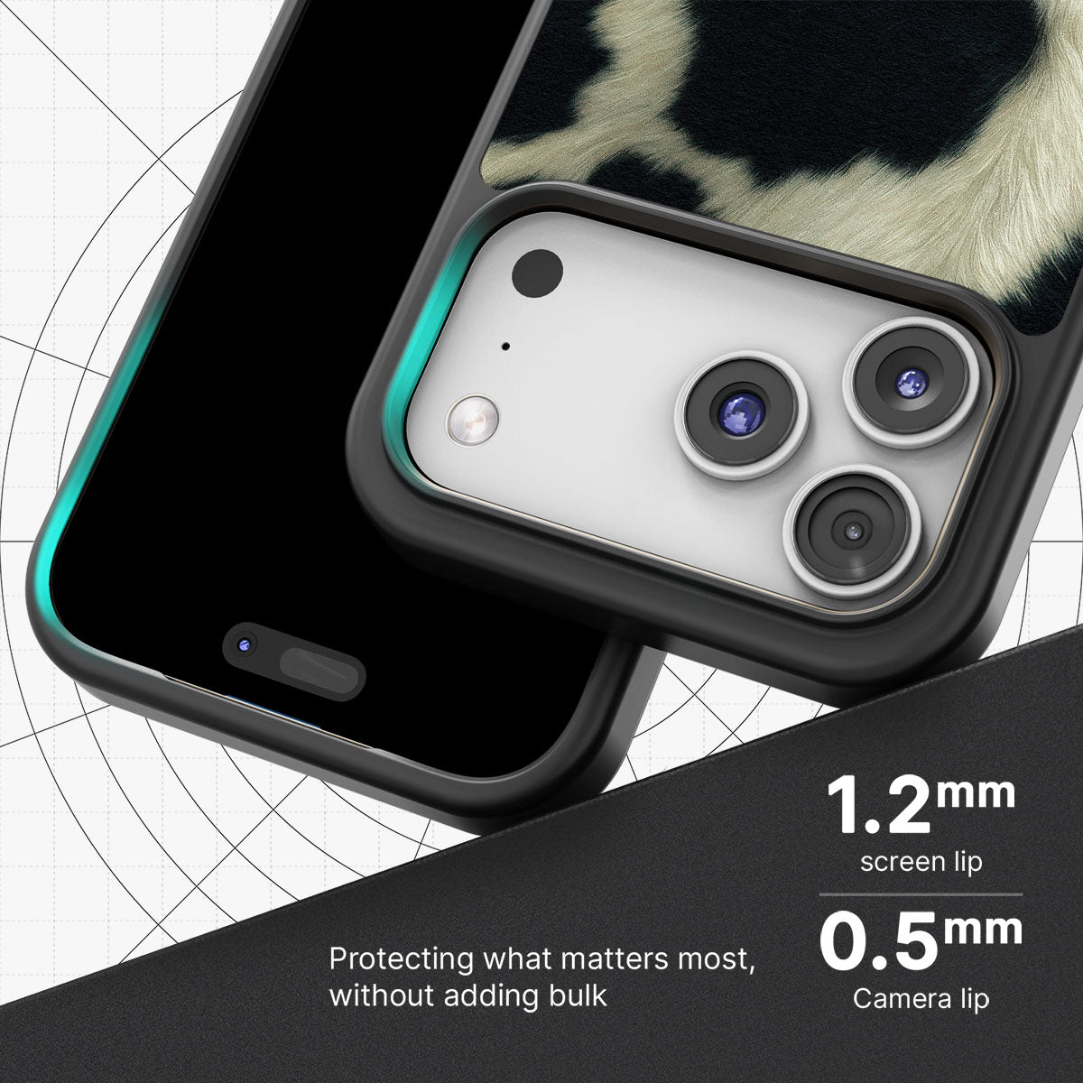 Swiss Cow - iPhone 17 Pro Max Case #case type_core (magsafe), #case type_core (non magsafe)