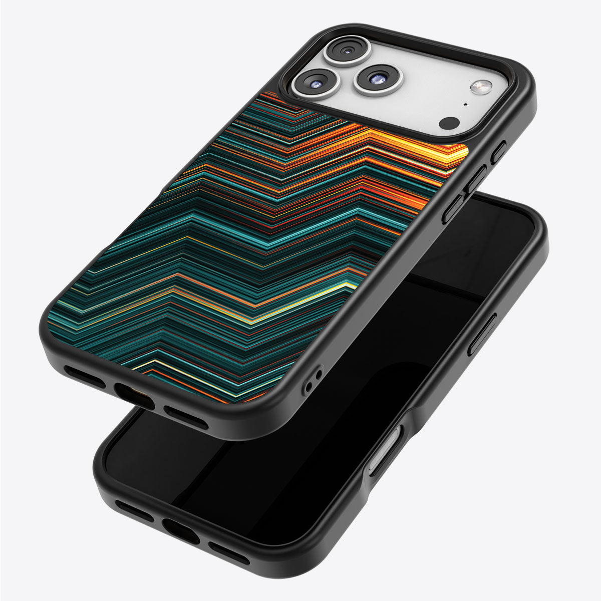 Techno Waves - iPhone 17 Pro Max Case #case type_core (magsafe), #case type_core (non magsafe)