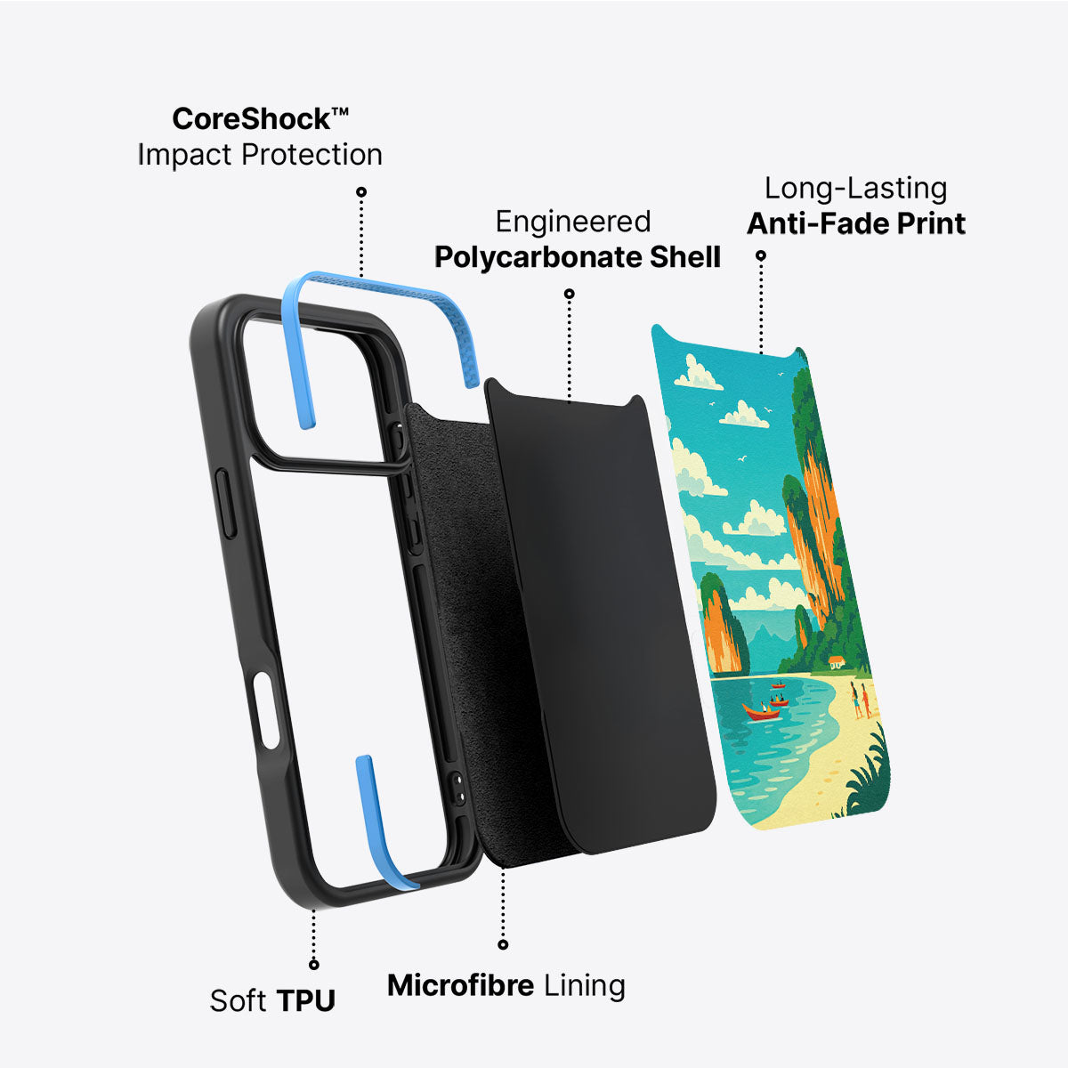 Thailand - iPhone 17 Pro Max Case #case type_core (non magsafe)