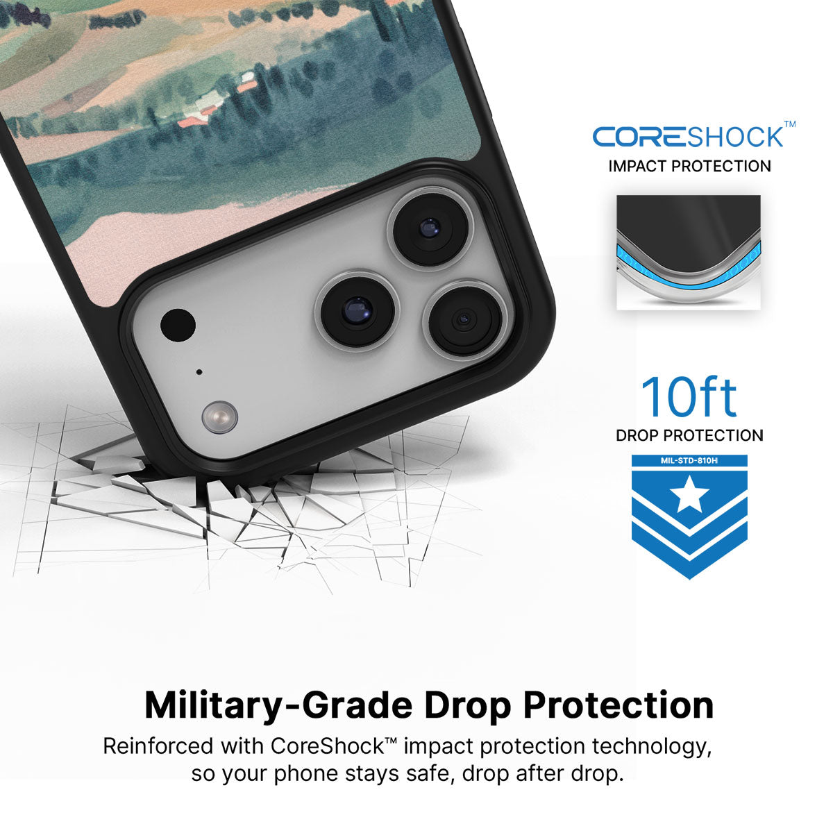 Tuscan Holiday - iPhone 17 Pro Max Case #case type_core (magsafe), #case type_core (non magsafe)