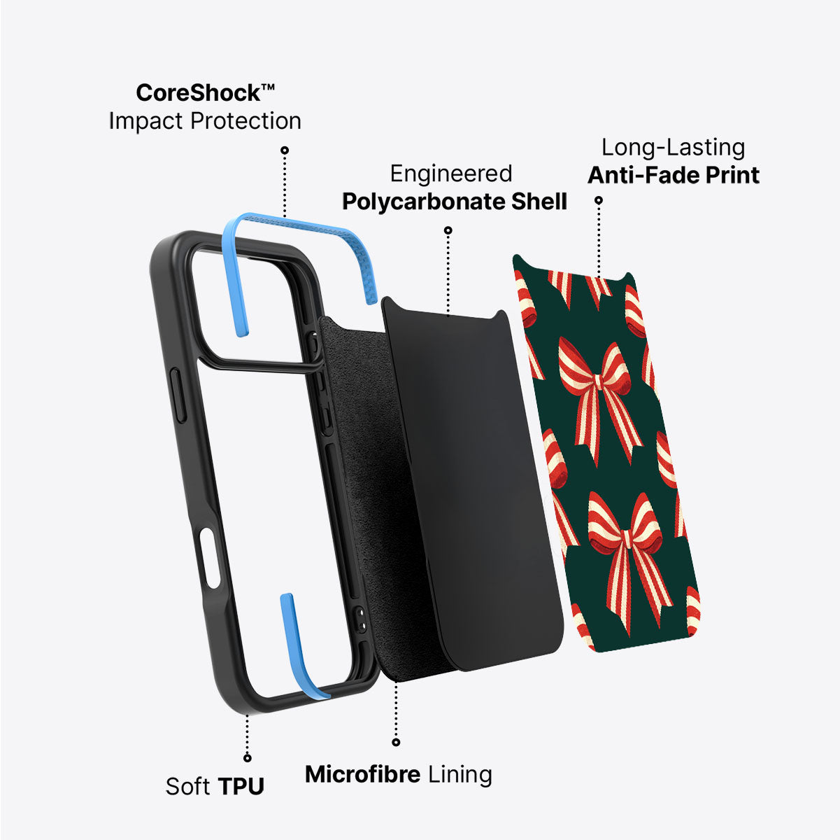 Velvet Ribbon - iPhone 17 Pro Max Case #case type_core (non magsafe)