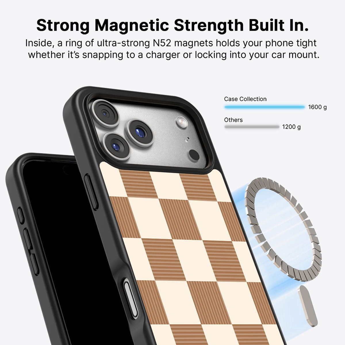 Vintage Mocha - iPhone 17 Pro Max Case #case type_core (magsafe)