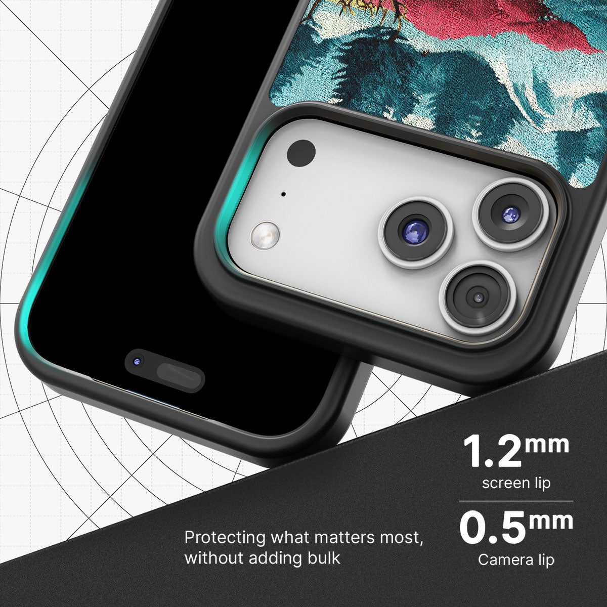 Winter Impressions - iPhone 17 Pro Max Case #case type_core (magsafe), #case type_core (non magsafe)