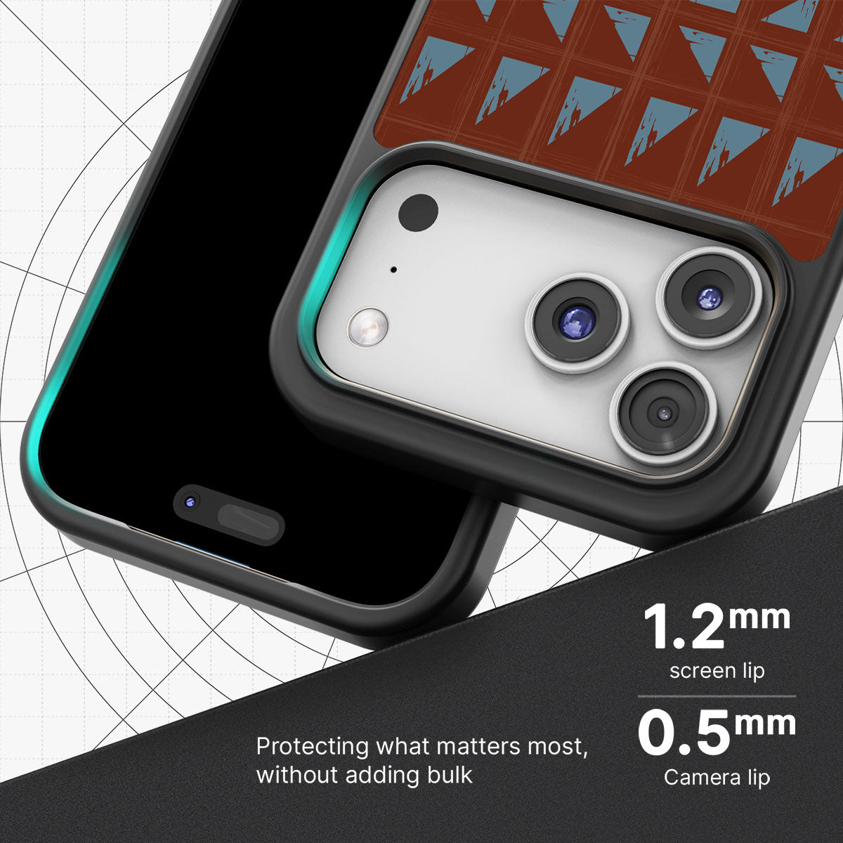 Winter Kilim - iPhone 17 Pro Max Case, #case type_core (magsafe), #case type_core (non magsafe)