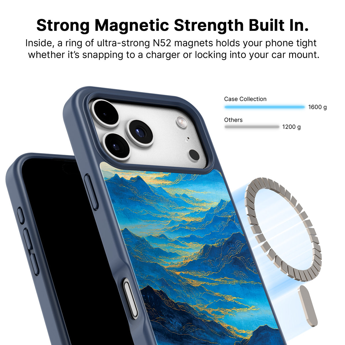 MagSafe case – Ethereal Dawn design