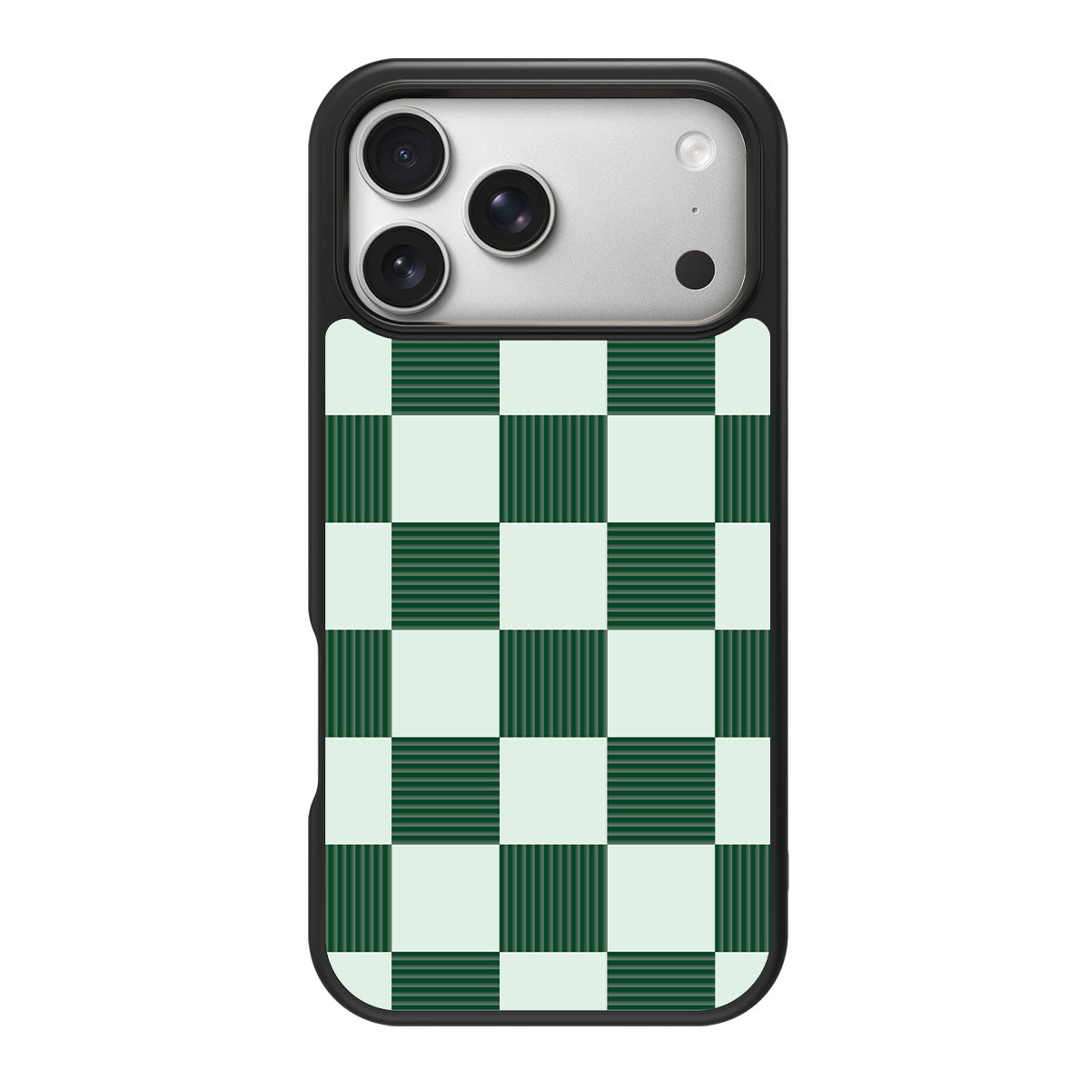 Luxe Emerald design back view – iPhone 18 Pro case