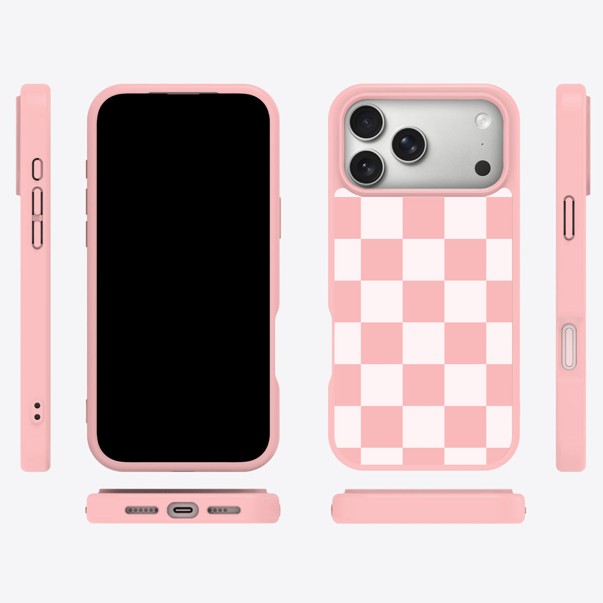 Ballet Tile iPhone 18 Pro Max case cover – multi-angle view