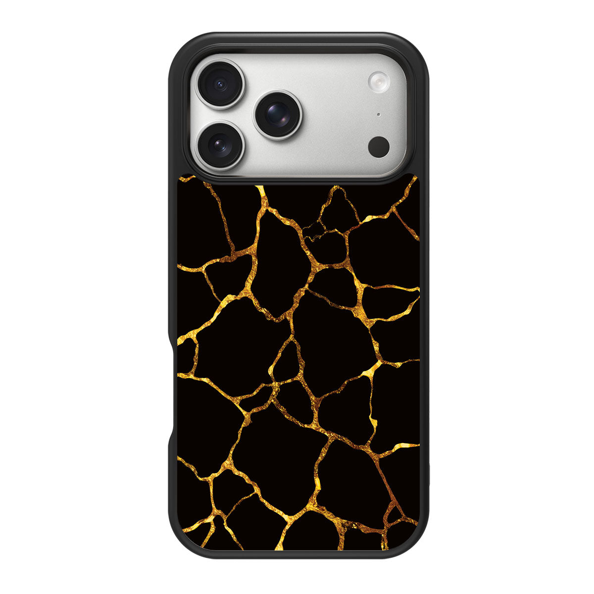 Kintsugi design back view – iPhone 18 Pro Max case
