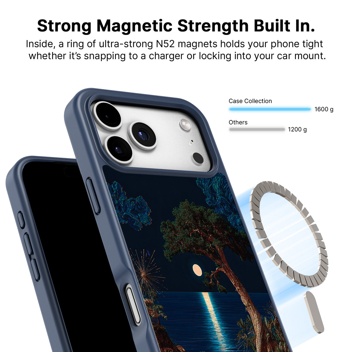 MagSafe case – Quiet Moon design
