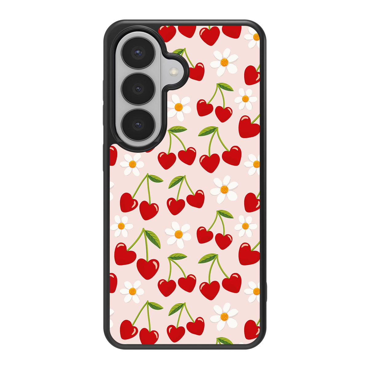 Love Cherry design back view – Samsung Galaxy S26 Plus case