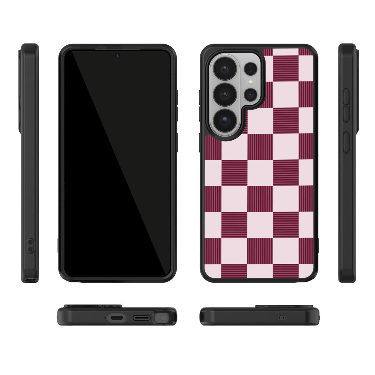 Majestic Mosaic Samsung Galaxy S26 Ultra case – multi-angle view