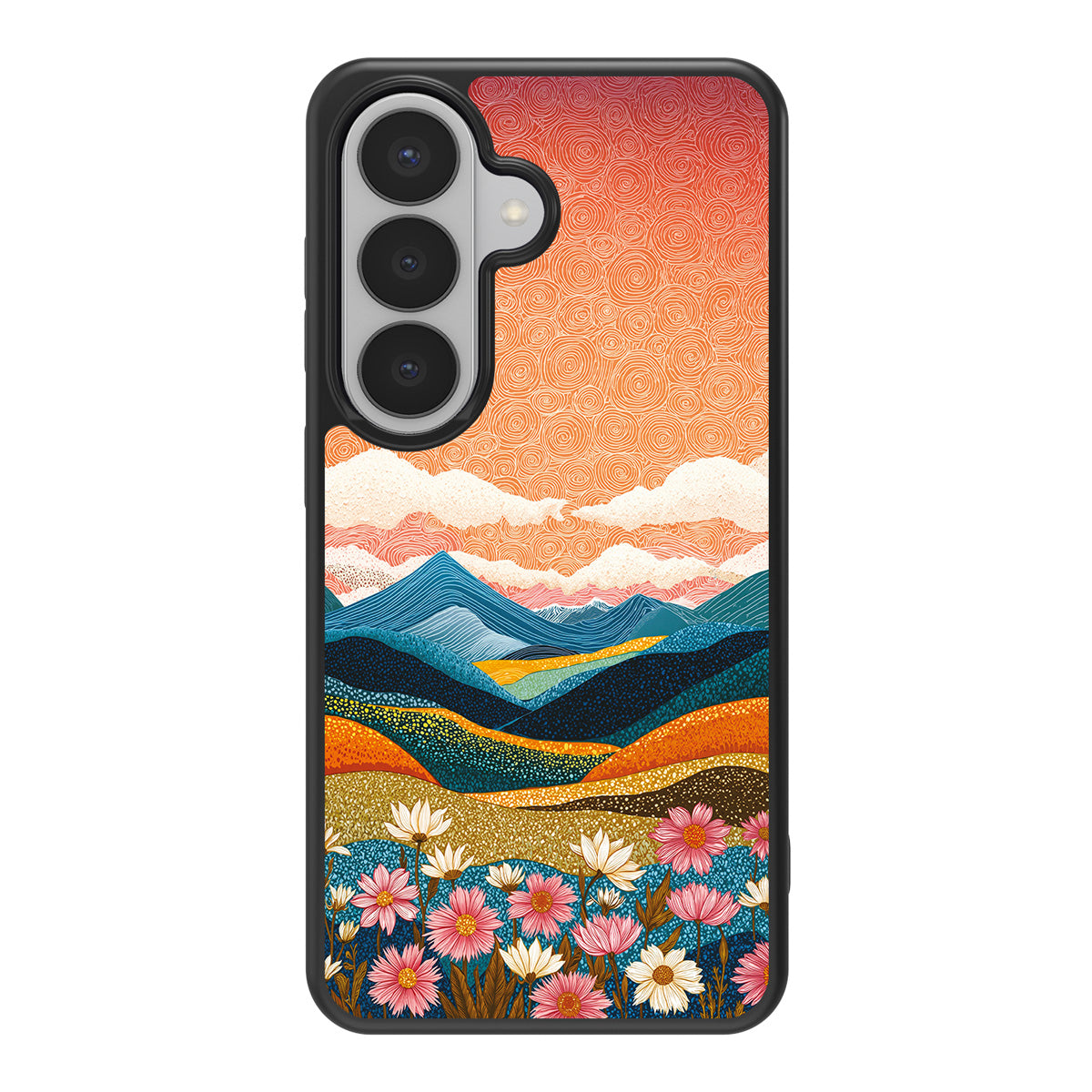 Soft Horizon design back view – Samsung Galaxy S26 case