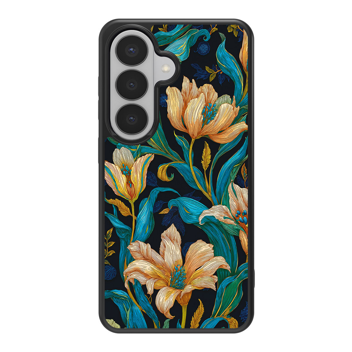 Tulip Play design back view – Samsung Galaxy S26 Plus case