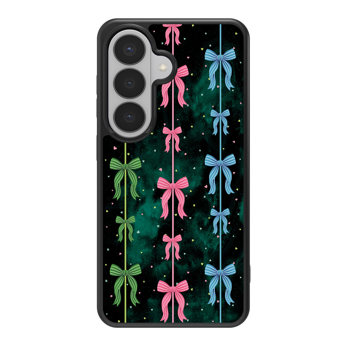 Aurora Bow design back view – Samsung Galaxy S26 Plus case