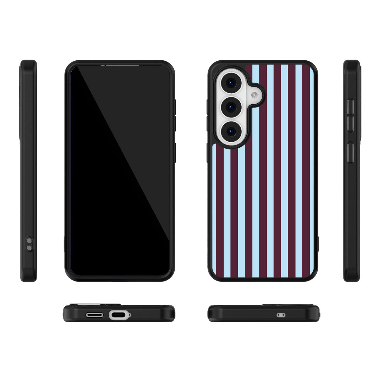 Cabernet Column Samsung Galaxy S26 Plus case – multi-angle view