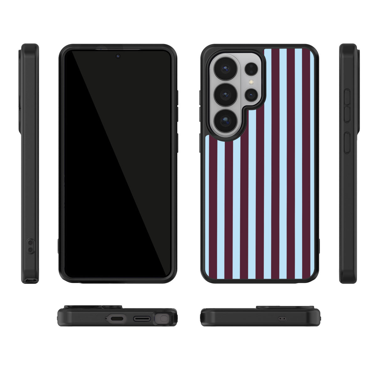 Cabernet Column Samsung Galaxy S26 Ultra case – multi-angle view