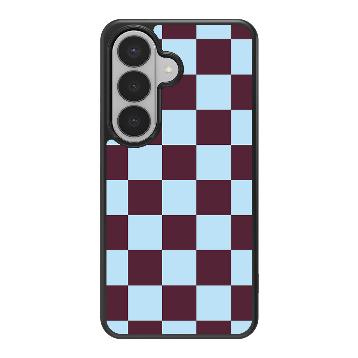Cabernet Tile design back view – Samsung Galaxy S26 Plus case