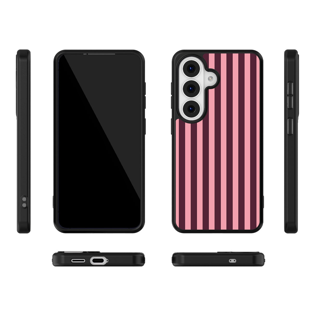 Candy Column Samsung Galaxy S26 Plus case – multi-angle view