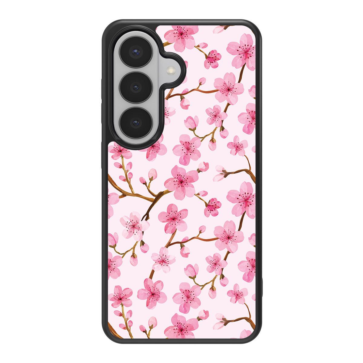 Cherry Blossom design back view – Samsung Galaxy S26 Plus case