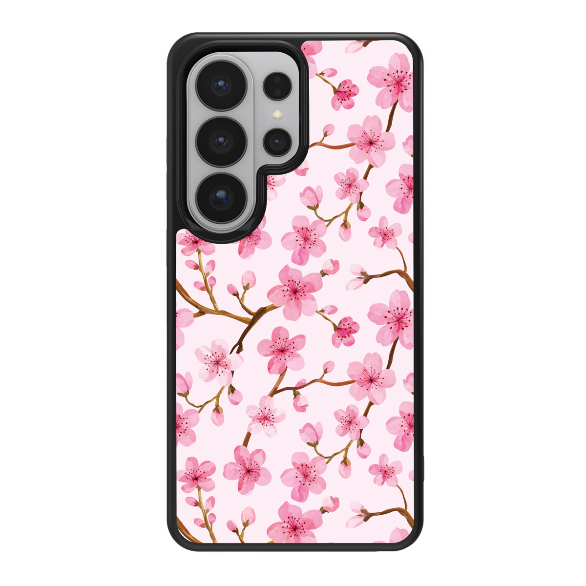 Cherry Blossom design back view – Samsung Galaxy S26 Ultra case