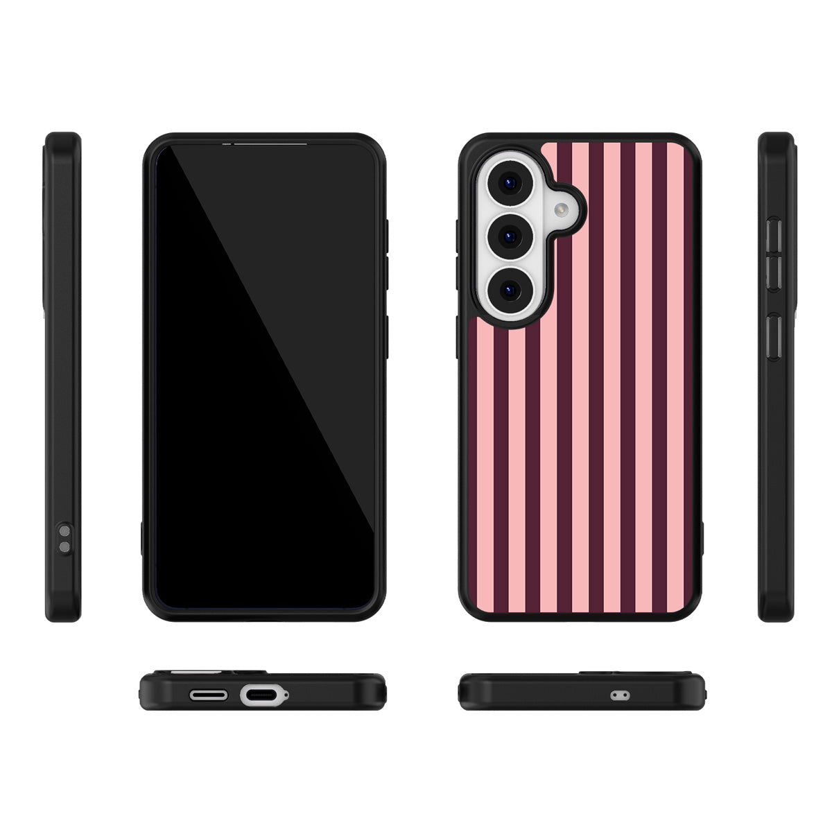 Claret Awning Samsung Galaxy S26 Plus case – multi-angle view