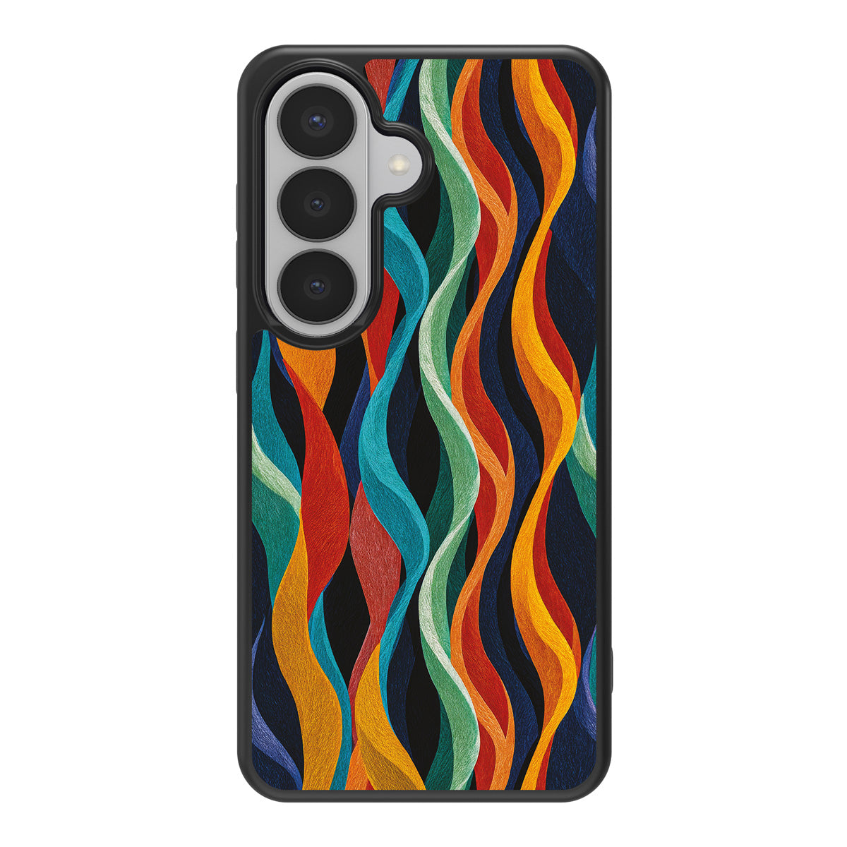Coastal Waves design back view – Samsung Galaxy S26 case