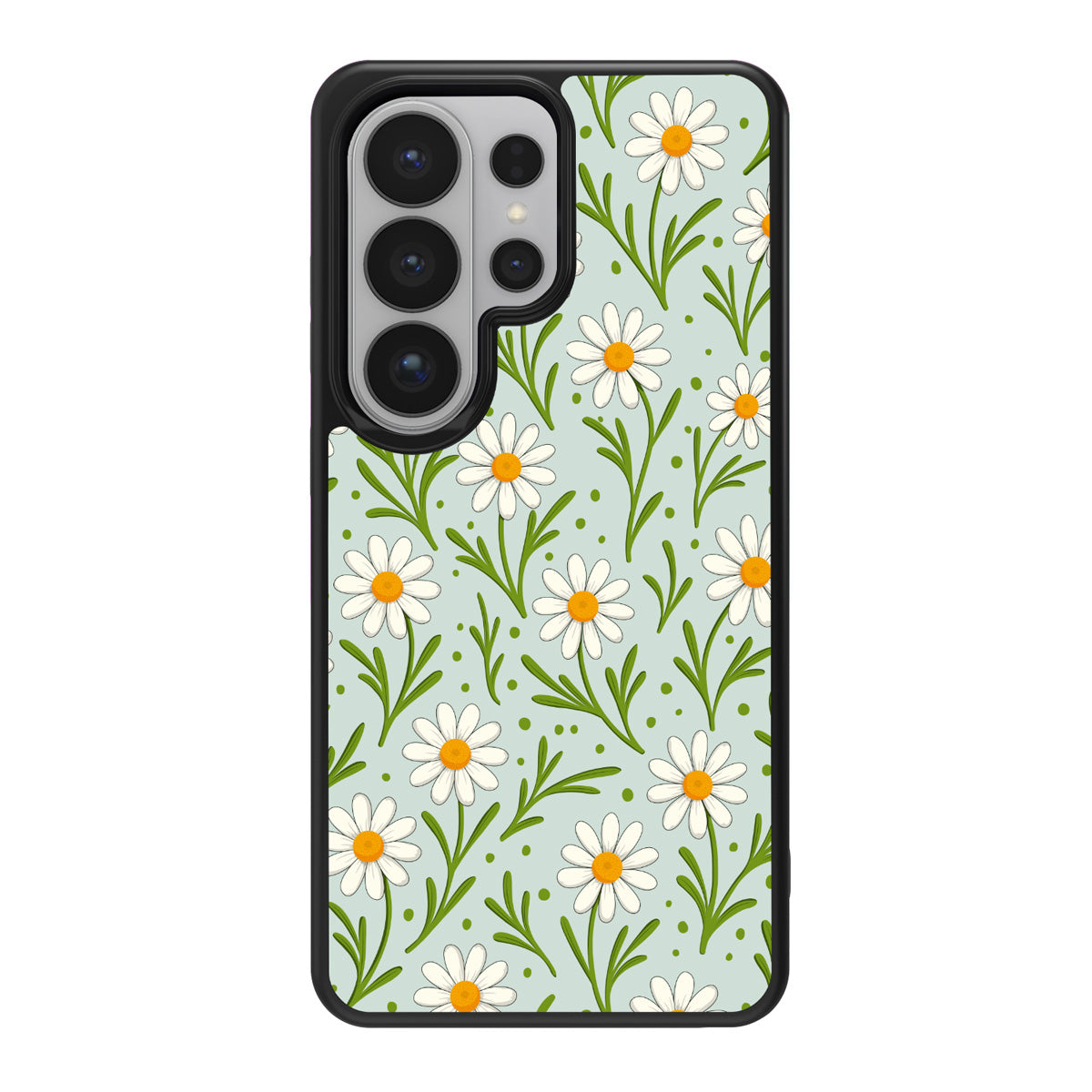 Daisy Flowers design back view – Samsung Galaxy S26 Ultra case