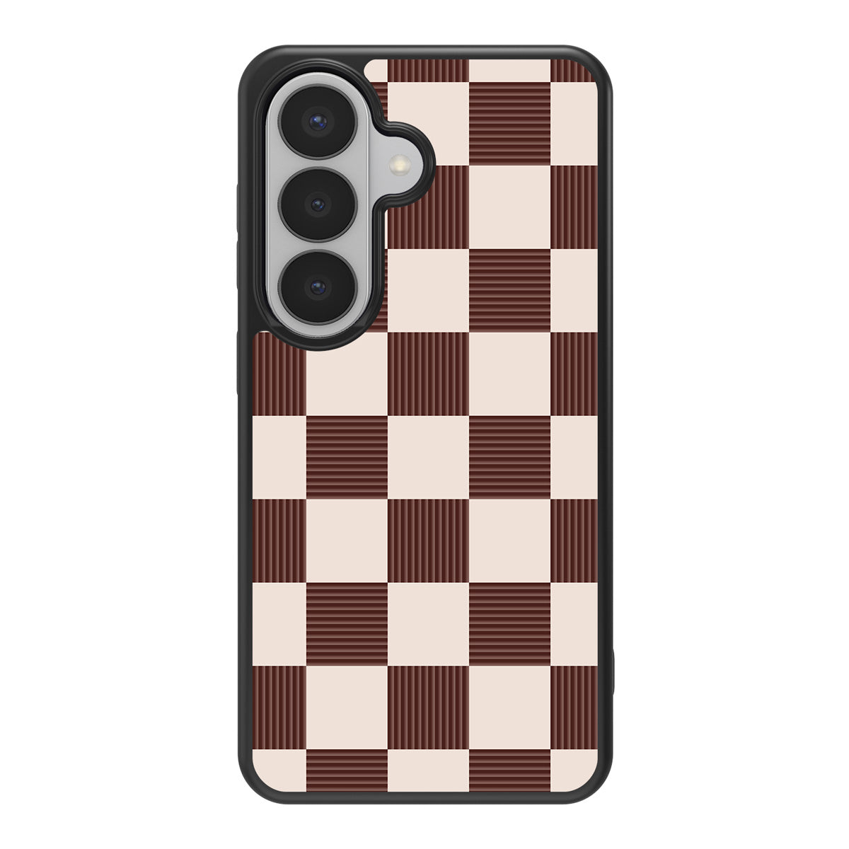 Elegance Espresso design back view – Samsung Galaxy S26 case