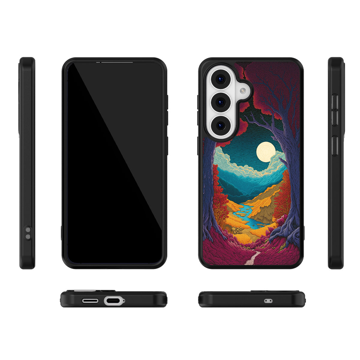 Harvest Moon Samsung Galaxy S26 Plus case – multi-angle view