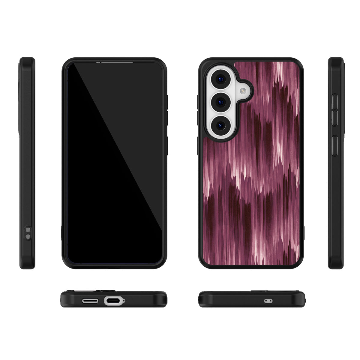 Ikat Haze Samsung Galaxy S26 case – multi-angle view
