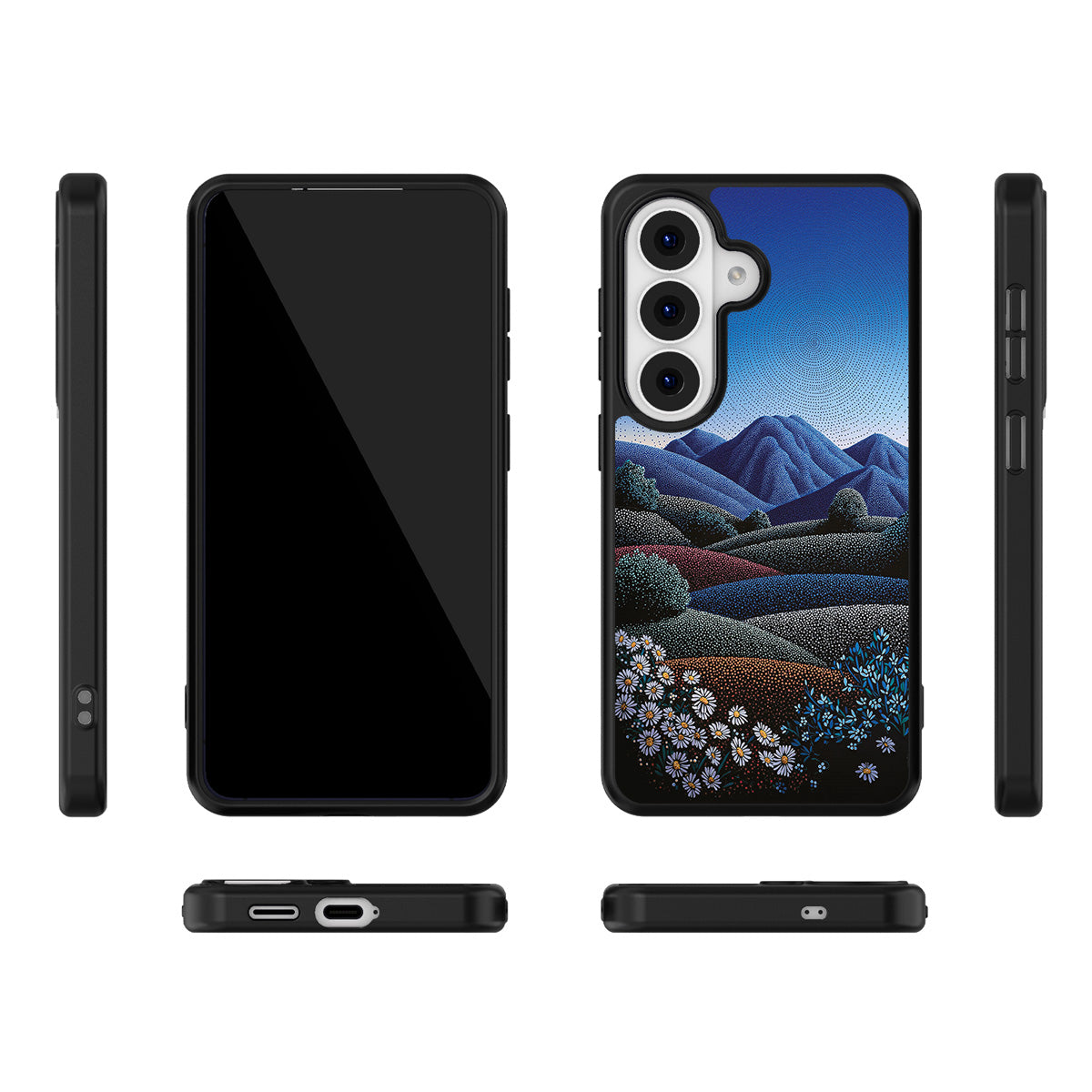 Indigo Hills Samsung Galaxy S26 Plus case – multi-angle view
