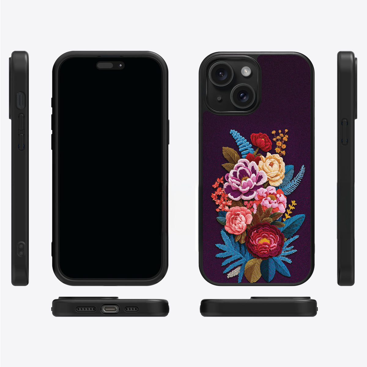 iPhone 13 Case with MagSafe – Baroque Bloom