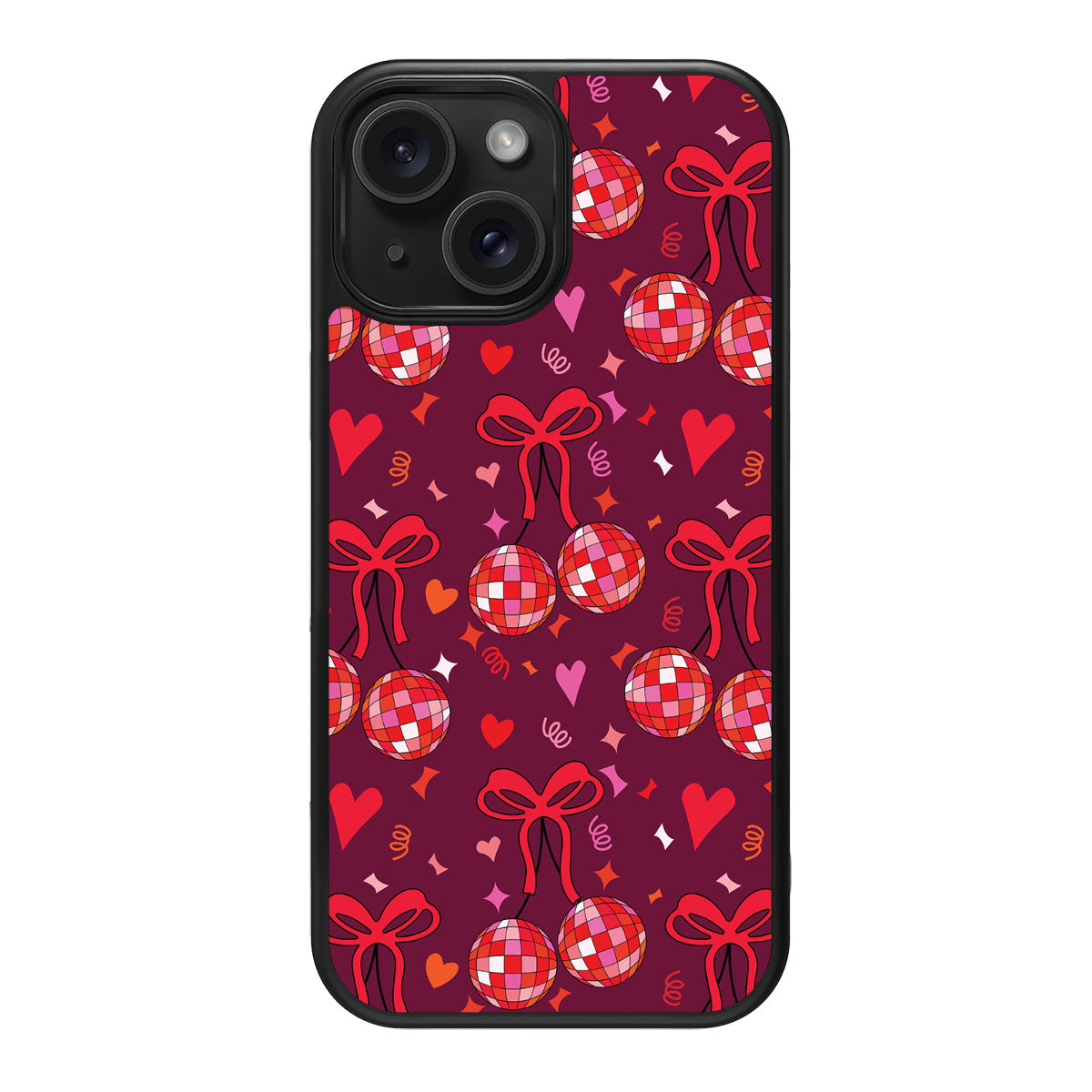 Disco Cherries - iPhone 13 Case #case type_core (magsafe), #case type_core (non magsafe)