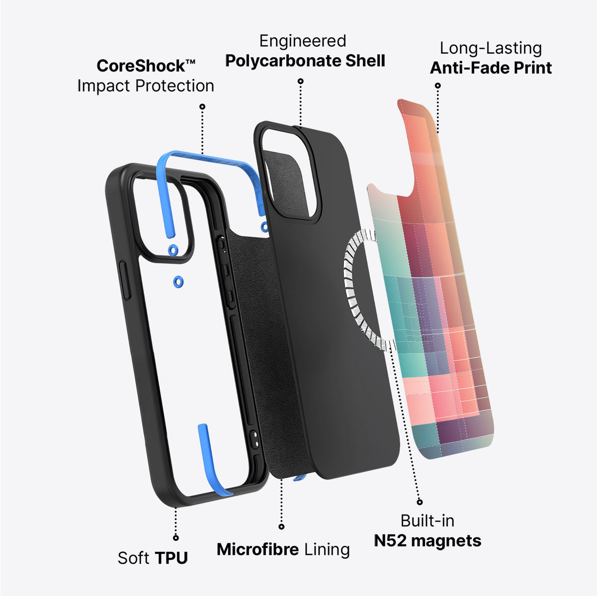 Fibionacci Play - iPhone 13 Case #case type_core (magsafe)