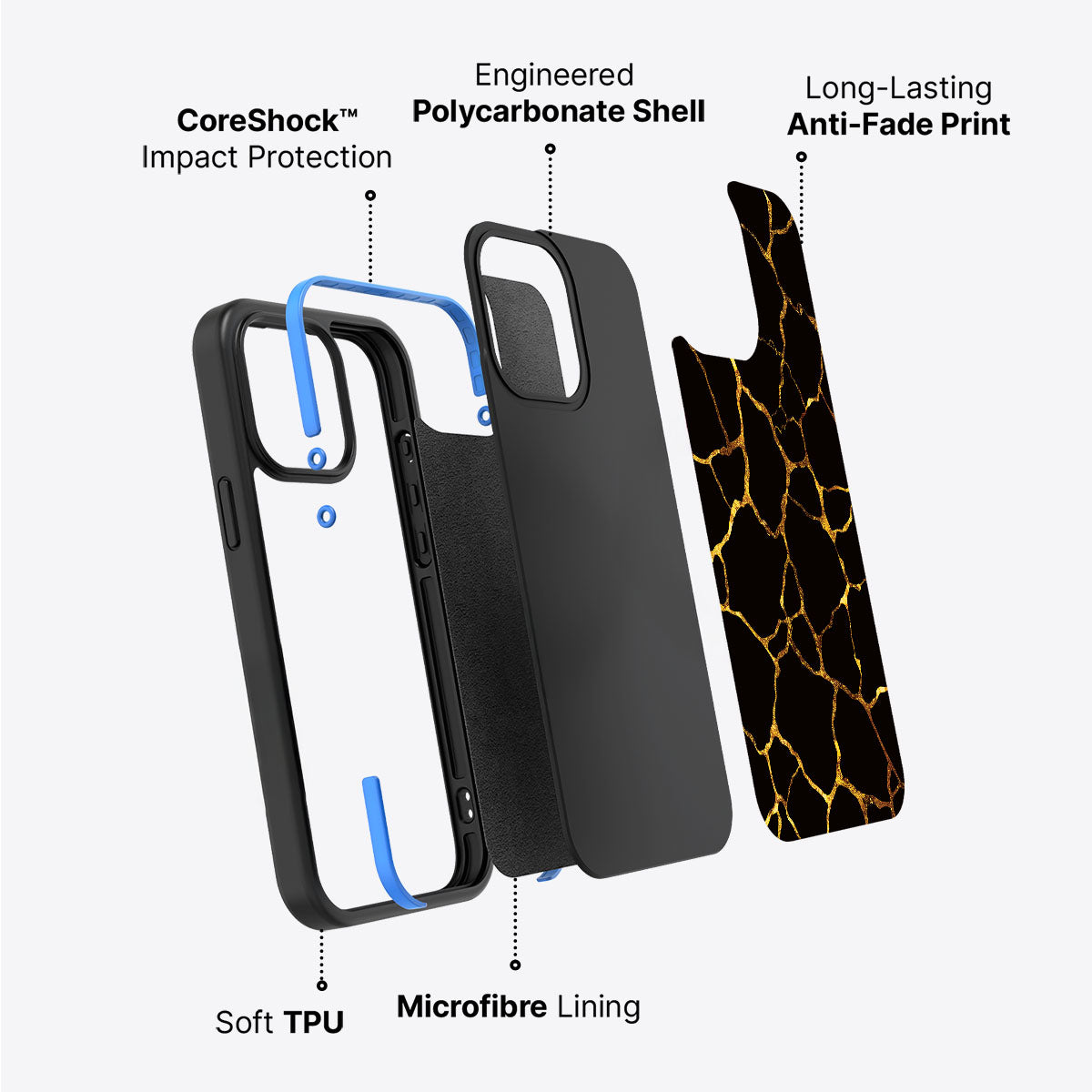 Kintsugi - iPhone 13 Case  #case type_core (non magsafe)