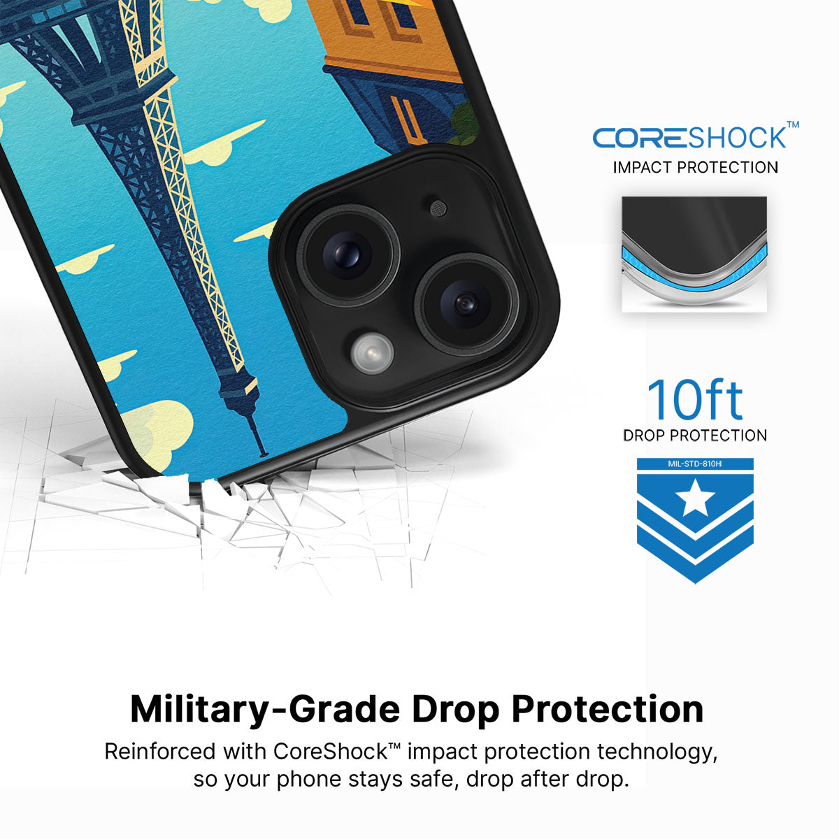 Paris - iPhone 13 Case #case type_core (magsafe), #case type_core (non magsafe)