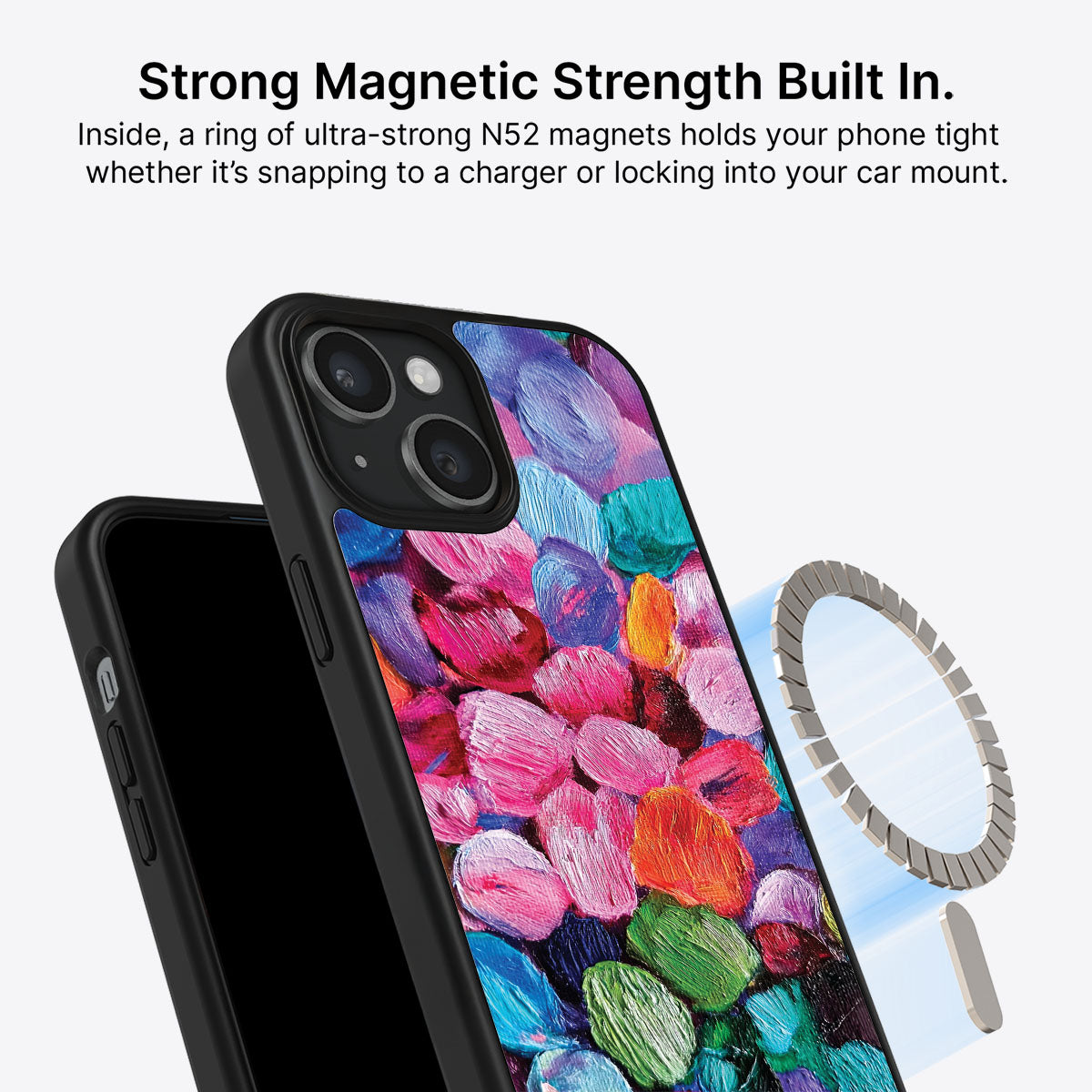 iPhone 13 Case with MagSafe – Petal Mosaic
