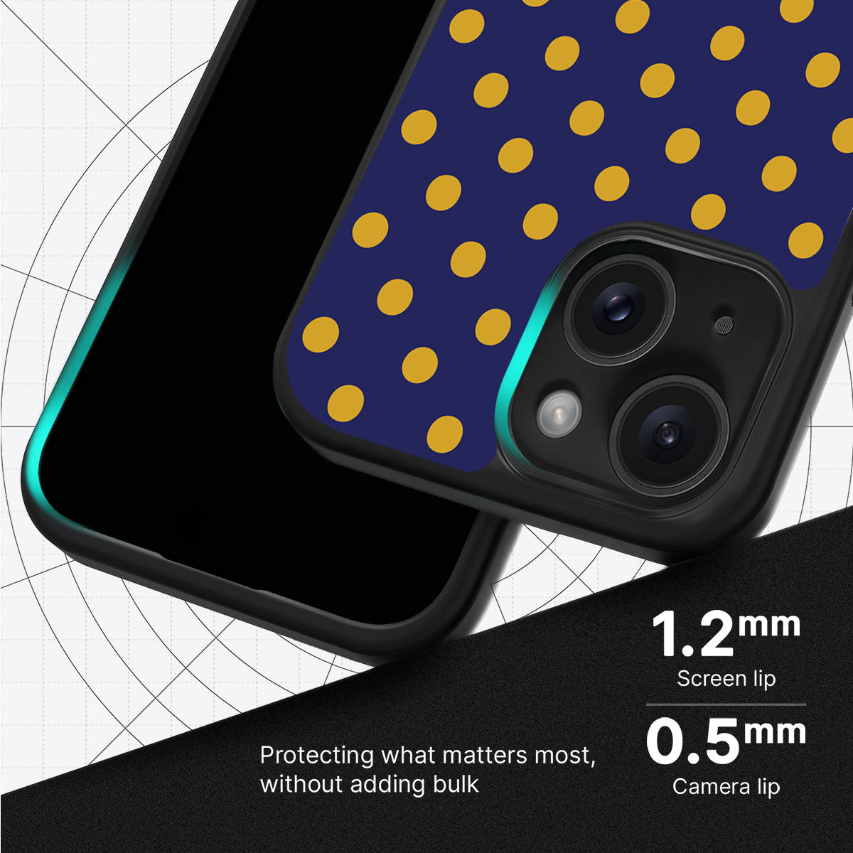 Retro Gold - iPhone 13 Case #case type_core (magsafe), #case type_core (non magsafe)