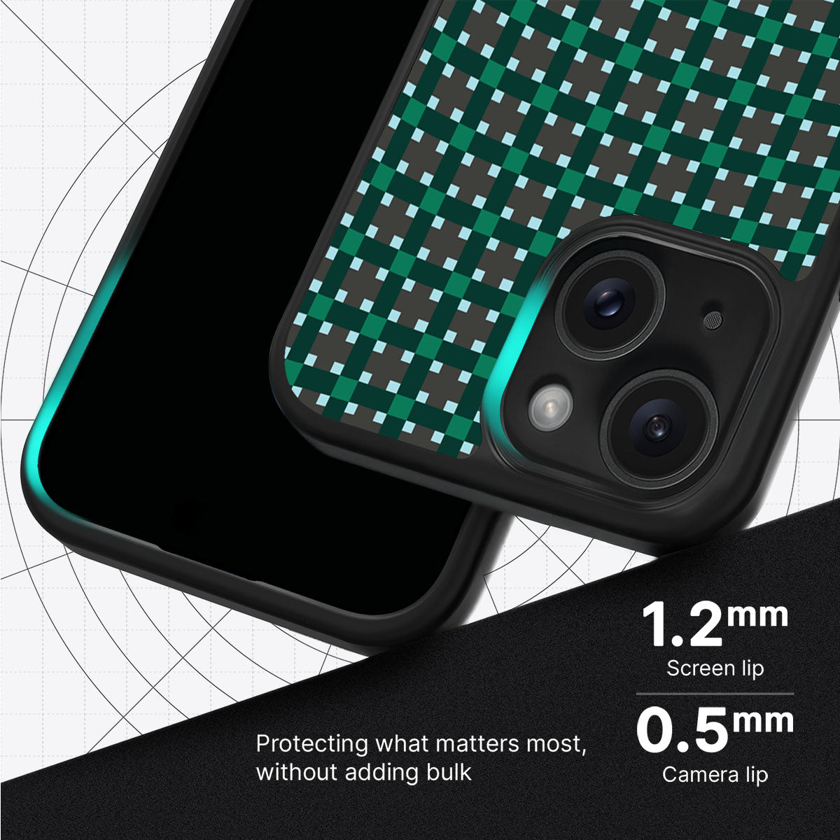 Sea of Emeralds - iPhone 13 Case #case type_core (magsafe), #case type_core (non magsafe)