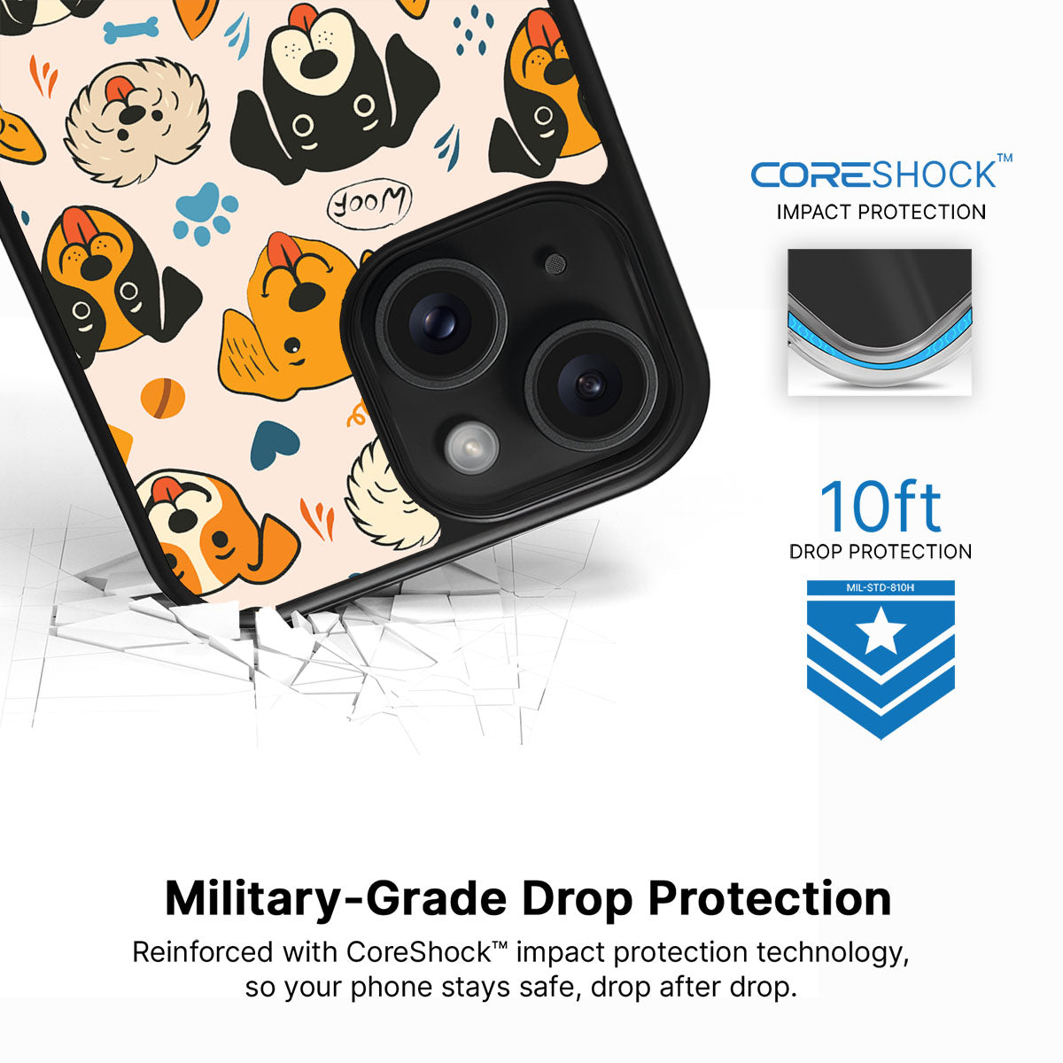 Woof Squad - iPhone 13 Case, #case type_core (magsafe), #case type_core (non magsafe)