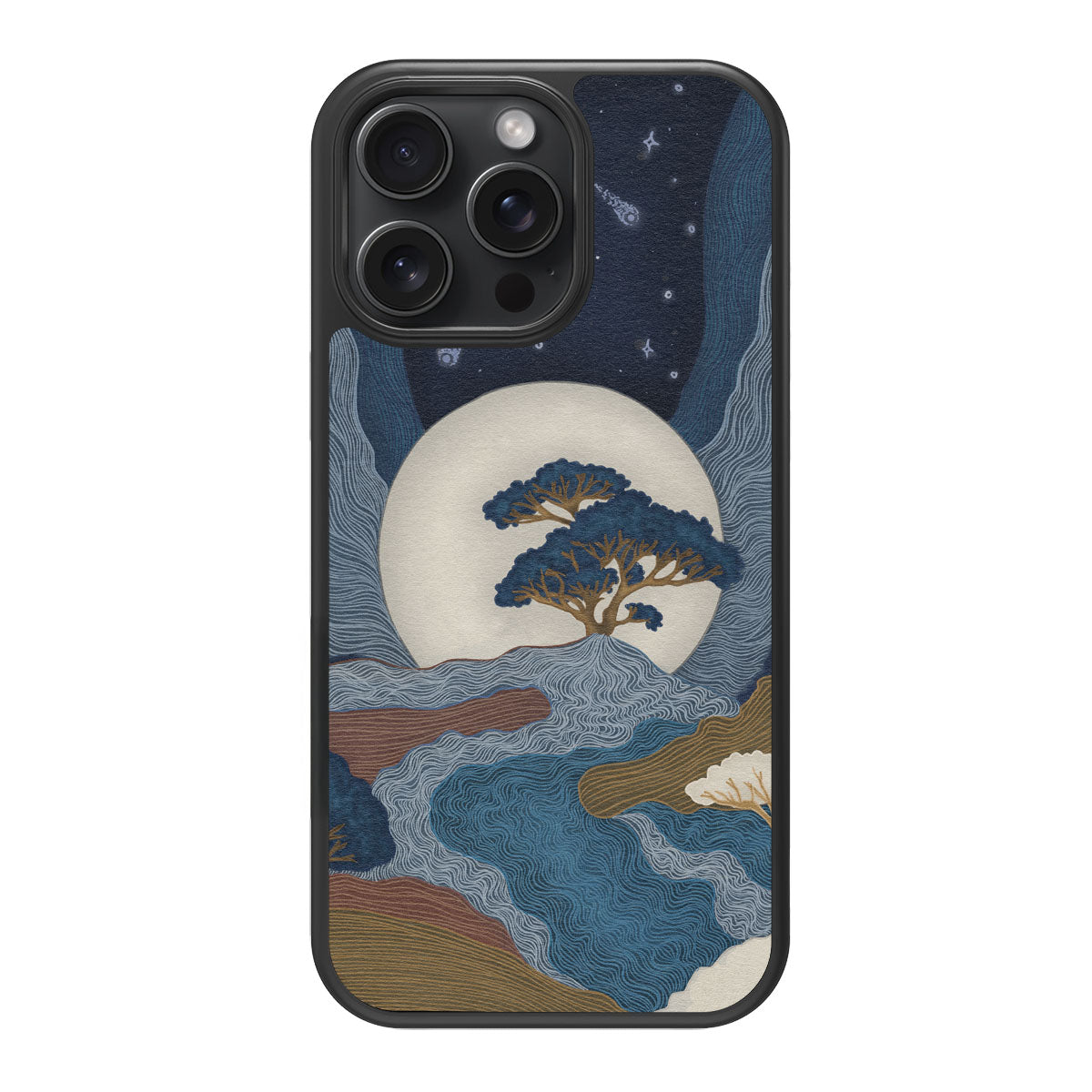 Aura Farming design back view – iPhone 13 Pro case