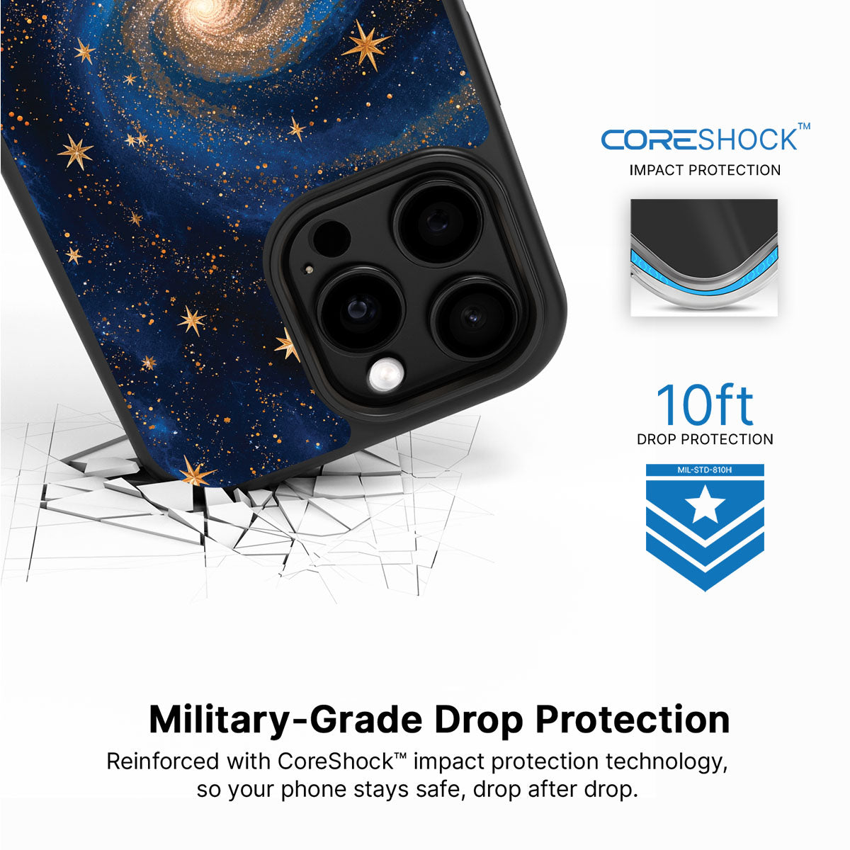 Cosmic Tide - iPhone 13 Pro Case