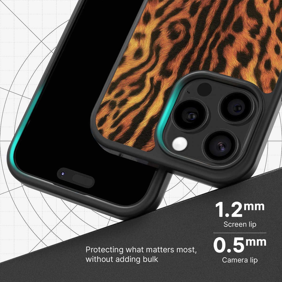 Leopard Trail - iPhone 13 Pro Case  #case type_core (magsafe), #case type_core (non magsafe)