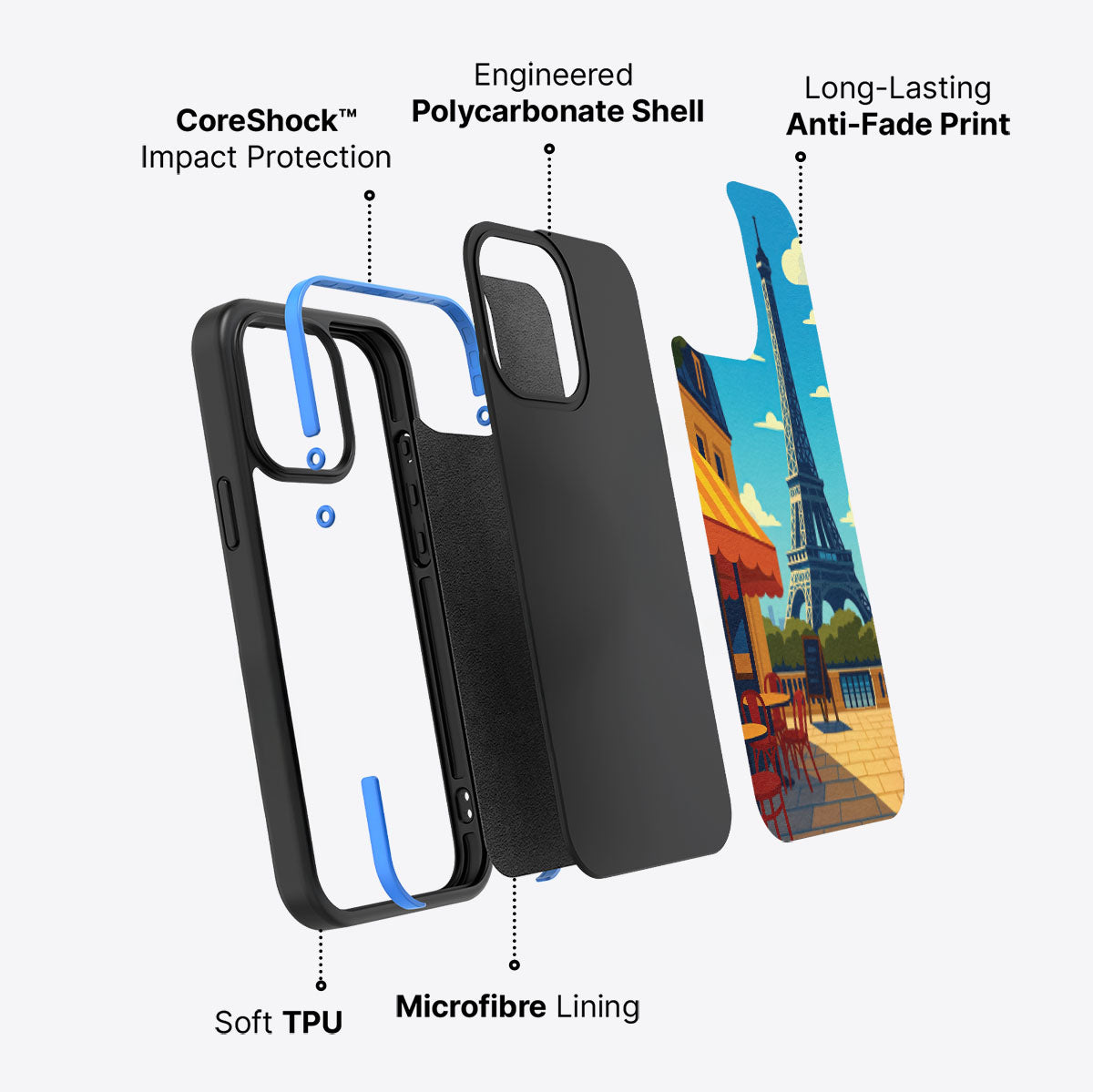 Paris - iPhone 13 Pro Case #case type_core (non magsafe)