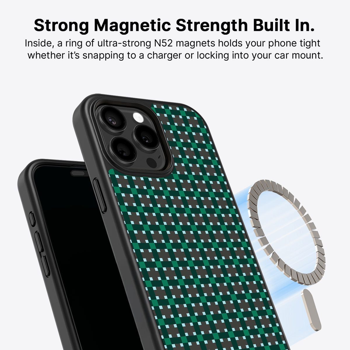 Sea of Emeralds - iPhone 13 Pro Case #case type_core (magsafe)