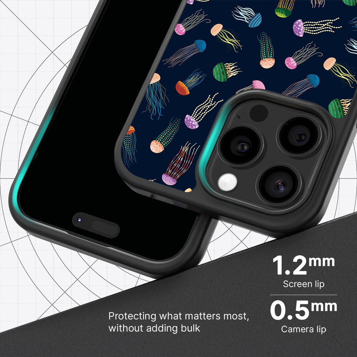 Jellyfish - iPhone 13 Pro Max Case, #case type_core (magsafe), #case type_core (non magsafe)