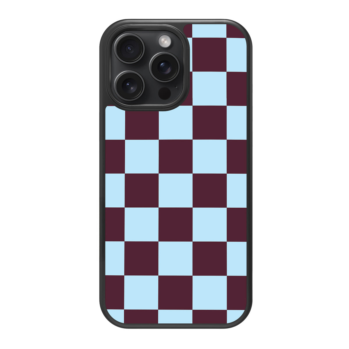 Cabernet Tile design back view – iPhone 13 Pro Max case
