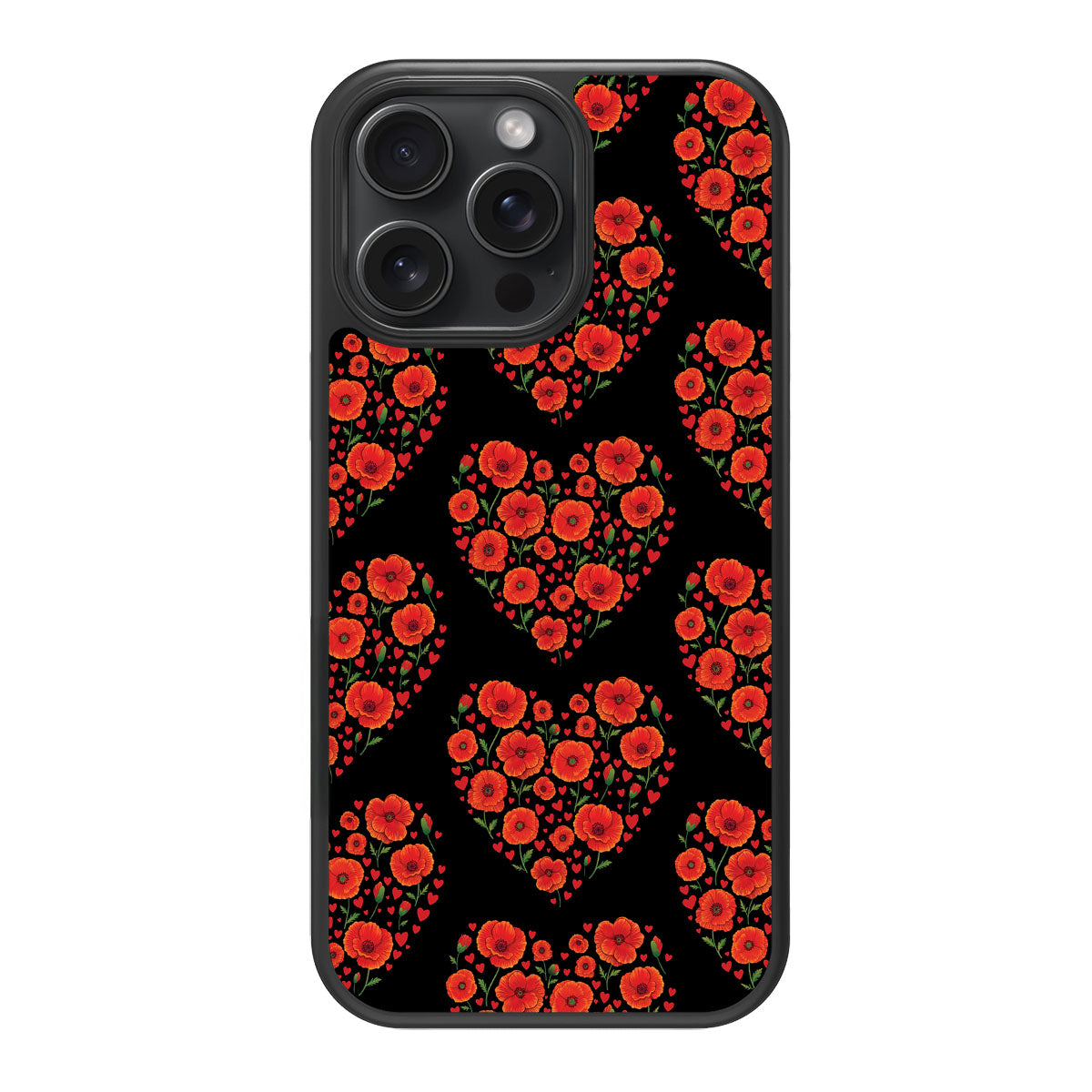 Poppy Heart - iPhone 13 Pro Max Case #case type_core (magsafe), #case type_core (non magsafe)