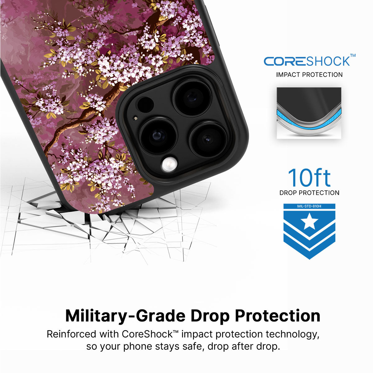 Rose Whisper - iPhone 13 Pro Max Case #case type_core (magsafe), #case type_core (non magsafe)